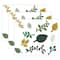 Teacher Created Resources Green & Gold Paper Leaves, 3 Packs of 40